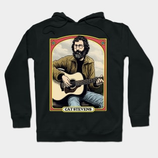 Cat Stevens / Retro Fan Artwork Illustration Hoodie